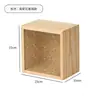 Alcancía de Madera Creativa Grande Adornos de Escritorio Alcancía Accesible Caja de Almacenamiento para Artículos Varios Alcancía Transparente
