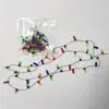 Variedade Transfronteiriça de Cordões de Luz para Decoração de Festas de Natal, Contas de Lâmpadas Mini Eletrodepositadas, Peças de 1-3m, Não Eletrizáveis