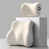 Soporte Lumbar para Coche Cojín para Reposacabezas Respaldo Esencial para Conducir Asiento Almohada para Coche Espuma Viscoelástica Almohada para el Cuello