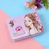 Caja rectangular de hojalata de dibujos animados creativos para joyas y pinzas para el cabello, Caja de hojalata de almacenamiento de empaque metálico, Venta directa del fabricante