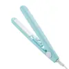Dormitório mini alisador de cabelo multi-color tala aquecimento rápido não machuca o cabelo placa de cerâmica franja clipe reto dupla utilização com concha de plástico