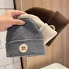 Nuevo Gorro de Punto para Bebé Ins Versátil Letra m Gorro de Lana para Bebé Niño y Niña Otoño e Invierno Gorro Cálido para Niños Piel de Melón