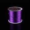 Cordão corda fio elástico fio de borracha de talão desgastado à mão elástico texto jogar contas pulseira de cristal talão fio material lote a granel