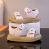 Sandalias de Princesa para Niñas 2026 Nuevo Verano Suela Suave Antideslizantes Zapatos de Playa para Niños y Bebés, Muy Bonitos