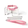 Juguetes sexuales, accesorios SM, diadema de orejas de gato, collar con cascabel, juego de rol, sujeción forzada, collar de tracción para el cuello, dispositivo de tortura
