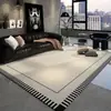 Tapete para Sofá de Sala de Estar e Mesa de Centro, Tapete de Cabeceira, Tapete de Chão para Quarto de Casa, Resistente a Manchas, Antiderrapante, Fácil de Cuidar, Tapete de Veludo Cristal