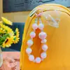 Corrente de Celular Criativa com Contas de Menina Chaveiro Pingente de Boneca Fofo para Mochila Escolar Chaveiro de Carro Pendente de Pequenos Presentes