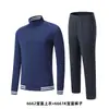 Conjunto de Ropa Deportiva Casual de Manga Larga para Otoño e Invierno Atuendo Personalizado para Apariencia de Grupo Estudiantil en Competencia Chaqueta para Correr al Aire Libre Fitness