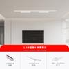 Luz de riel magnética blanca inteligente de superficie ultradelgada 20 mm Espectro completo sala de estar hogar foco led proyector magnético
