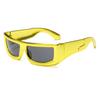 Gafas de Sol Punk Plateadas Líquidas para Niños Niños y Niñas Niños de 5 a 15 Años Gafas de Sol Pioneer Gafas de Sol Futuristas