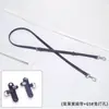 Aplicable Transfronterizo Bolso Mini Longxiang Correa para el Hombro Cuero Genuino Transformación Bolso Cruzado Dumpling Hebilla Pequeña sin Perforación Correa para Colgar en Bolso
