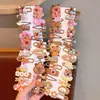 Presilha de Cabelo Infantil Kapibala Meninas Desenho Animado Franja Lateral Meninas Moda High-End Acessório de Cabeça para Bebê