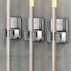 Soporte para mopa 304, clip para mopa sin taladro, gancho para mopa, varias especificaciones de ganchos, estante para baño, gancho de alta resistencia