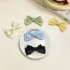 Textura de Tela de Color Sólido Simple Lazo de Doble Capa Hecho a Mano DIY Accesorios para el Cabello Ropa Zapatos Sombreros Accesorios de Decoración para Muñecas