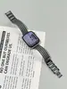 Correa universal para Apple Watch - Banda de acero metálico para correa de muñeca Apple Watch