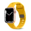 Para Apple Hebilla Cuadrada Correa de Reloj Apple iwatch Correa Deportiva de Silicona con Olas Homólogo de Temu/SHEIN