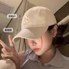 Gorra de béisbol versátil de gran circunferencia para mujer, de alta gama, estiliza el rostro, ala grande, protección solar, estilo coreano, protección UV, gorra de pico de pato