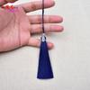 8cm borla de seda de hielo cloisonné borla colgantes accesorios funda de teléfono móvil marcapáginas colgante oreja diy accesorios fabricantes al por mayor