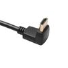 Dourado todo em cobre versão 1.4 3D1 M/1 m 8 cotovelo 90 graus HD de parede projetor de TV cabo HDMI