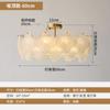 Estilo Creme Moderno Simples Espectro Completo Lustre Sala de Estar Francesa Lâmpada de Luxo Leve Design Quarto Teto Lâmpada Nova