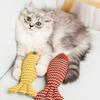 Juguetes para Gatos Autorelievantes para Gatos Aburridos Hierba Gatera Pez de Simulación Palo para Molestar Gatito Gatito Molar Mascota Gato Suministros para Gatos