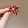 Fuegos Artificiales Florecientes~Broche de Borla de Fuegos Artificiales Azules Románticos, Lujo de Nicho, Alto Valor Estético, Accesorio de Moda para Suéteres y Abrigos