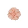 Flor de chiffon estilo coreano costurada à mão flor de cor sólida plana feita à mão faixa de cabelo infantil acessórios de cabelo sapatos e chapéus acessórios de vestuário flor