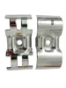 Conectores de Tubo Lean, Diâmetro Externo 28mm Tubo de Barra de Arame Componentes Sem Solda, Tubo de Aço Inoxidável Prata Acessórios Conectores Fixadores