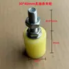 Rueda guía de portón, polea de rueda para puerta corrediza, rueda de sujeción, material de nylon, rueda de posicionamiento push-pull, rueda antivibración