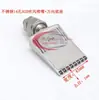 Boquilla Universal para Soplador de Acero Inoxidable Boquilla para Soplador de Aleación de Aluminio Boquilla Universal Ajustable de Cuchilla de Aire Boquilla de Soplado de Aire Refrigeración