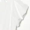 Artículo Popular Transfronterizo de AliExpress Primavera 2026 Nuevo Top Elegante Versátil para Mujer con Cuello Redondo y Volantes 3293152