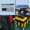 Semáforo Móvel Alimentado por Energia Solar Luz de Sinalização Temporária Integrada Luz Indicadora de Seta de Tráfego Luz de Seta de Controle Inteligente