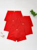 Calzoncillos Boxer Rojos para Hombres en su Año Zodiacal, Calzoncillos Boxer Rojos Festivos para Boda, Pantalones Rojos, Tallas Grandes
