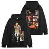 Camiseta Masculina de Manga Curta Vintage Lavada com Estampa Travis Scott, Estilo Americano High Street Transfronteiriço, Top Tendência de Verão com Gola Redonda