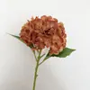 Hortensia Grande Realista de Alta Calidad con Textura Impresa en 3D, Adecuada para Decoración Exterior de Hoteles, Paisajismo y Arreglos Florales Artificiales para Bodas