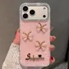 Adecuado para Apple 17Promax Patrón de Concha con 3 Mariposas en Diseño Inglés 16Pro Iphone15 Funda para Teléfono 14 13
