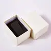 Lugar de fábrica almohada de cuero de alta calidad caja de embalaje con textura de lichi caja para relojes de tapa cielo y tierra para hombres y mujeres Caja cuadrada para relojes logo al por mayor