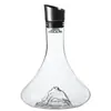 Cascada de iceberg vino tinto decantador rápido lujo ligero alta gama Cristal doméstico comercial vino Jinshan separador de vino