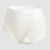 Calcinha Feminina Jacquard Algodão Macio YunGan Cintura Alta Abdominal Franzida Sem Costura Quadril Skin-Friendly Naked Algodão Puro Virilha Antibacteriana