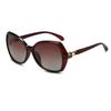 Nuevas Gafas de Sol para Exteriores para Mujer, Gafas de Sol Polarizadas de Moda con Trébol de Cuatro Hojas, Visera Solar Metálica para Conducir Gafas de Sol para Mujer al por Mayor