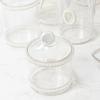 Tarro Transparente de Caramelos de Perlas para Mascotas Caja de Almacenamiento Redonda para Bolas de Algodón de Escritorio Tarro de Almacenamiento Redondo Tarro de Almacenamiento de Comercio Exterior Transfronterizo