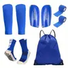 Temu Melhor Venda Transfronteiriça Conjunto de Meias de Futebol Profissional Espessadas com Fundo de Toalha Amazon Shein Protetor de Perna Faixa