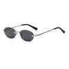 Gafas de Sol Sin Marco Nuevas Transfronterizas para Hombres y Mujeres, Gafas de Sol de Alta Gama Retro para Celebridades de Internet, Gafas con Filtro de Luz Azul, Monturas Lisas