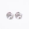 Pendientes transfronterizos especiales de olas marinas con baño de acero inoxidable en oro de 18 quilates, de alta gama, que no se decoloran, accesorios de verano para mujer, acero de titanio ins