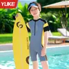 Traje de Baño para Niños Traje de Baño Entero para Niños Medianos y Grandes 2025 Nuevo Traje de Baño Profesional de Secado Rápido para Entrenamiento de Natación Verano