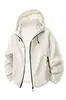 Ropa de Protección Solar de Secado Rápido de Seda de Hielo para Hombres, Ropa de Protección Solar con Capucha de Secado Rápido de Verano, Chaqueta Deportiva, Chaqueta Ligera y Transpirable para Exteriores