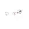 Brincos de Aço Inoxidável Transfronteiriços Kit Básico de Joias para Piercing Brincos Redondos de Zircônia Formato de Lua Parafuso Parafuso