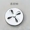 Accesorios para Caldera de Estufa de Leña Estufa de Leña Regulador de Admisión de Aire Compuerta Válvula de Control Redonda de Admisión de Aire para Horno Accesorios para Chimenea