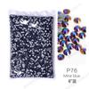 Paquete grande imitación austriaca taladro termofusible AB Adhesivo termofusible color taladro inferior diy redondo fondo plano pedrería venta al por mayor ropa taladro de palo