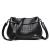 Bolsa Feminina Nova Estilo 2026 Bolsa Transversal Feminina Bolsa de Ombro Único Feminina Bolsa para Mulheres de Meia-idade Bolsa de Mãe Feminina Transversal com Múltiplos Compartimentos Comércio Exterior